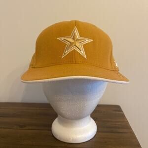 Cowboys Reebok NFL Headwear Baseball Hat Brown Size 8